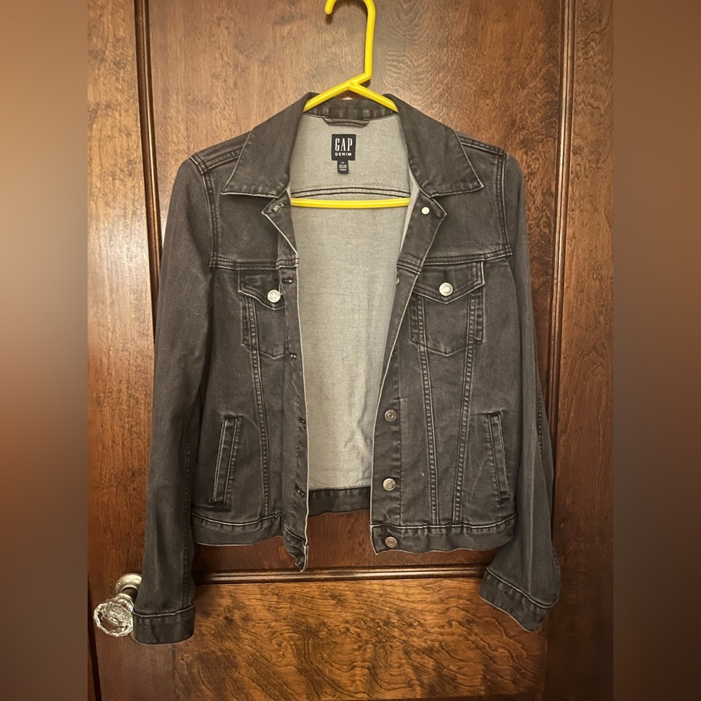 Gap Black Denim Jacket